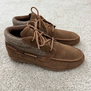 Patagonia Women’s Kula Chukka Thatcher Brown Leather Shoe Boots Size 7 (T52376),